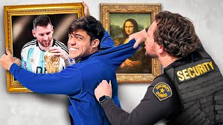 Hanging Painting Of Messi Got Me Arrested