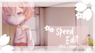 ◌¨̮͚ *.ﾟspeededit ✿ sayori ✿ ddlc ✿ gacha life ◌¨̮͚ *.ﾟ