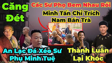 Căng Đét : Các sư phọ bem nhau xối xả... An Lạc tố ngài Minh Tuệ nuốt lời. Đỗ Thành Luân lại khóc