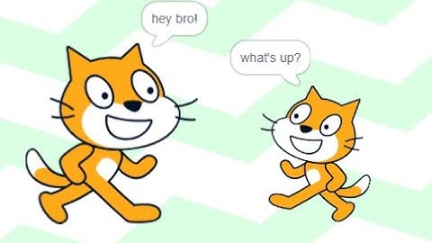 How a CHARACTER SPEAK IN SCRATCH!