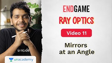 Ray Optics L11: Mirrors at an Angle | Physics Endgame | Vikrant Kirar