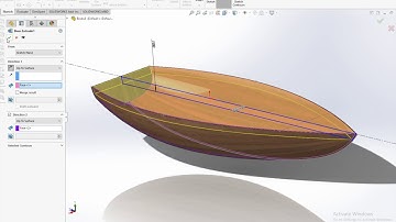 Constructing A Boat In Solidworks