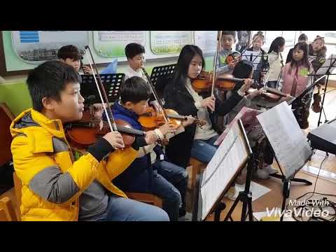 동송초등학교 등굣길 음악회(2018.10.30)