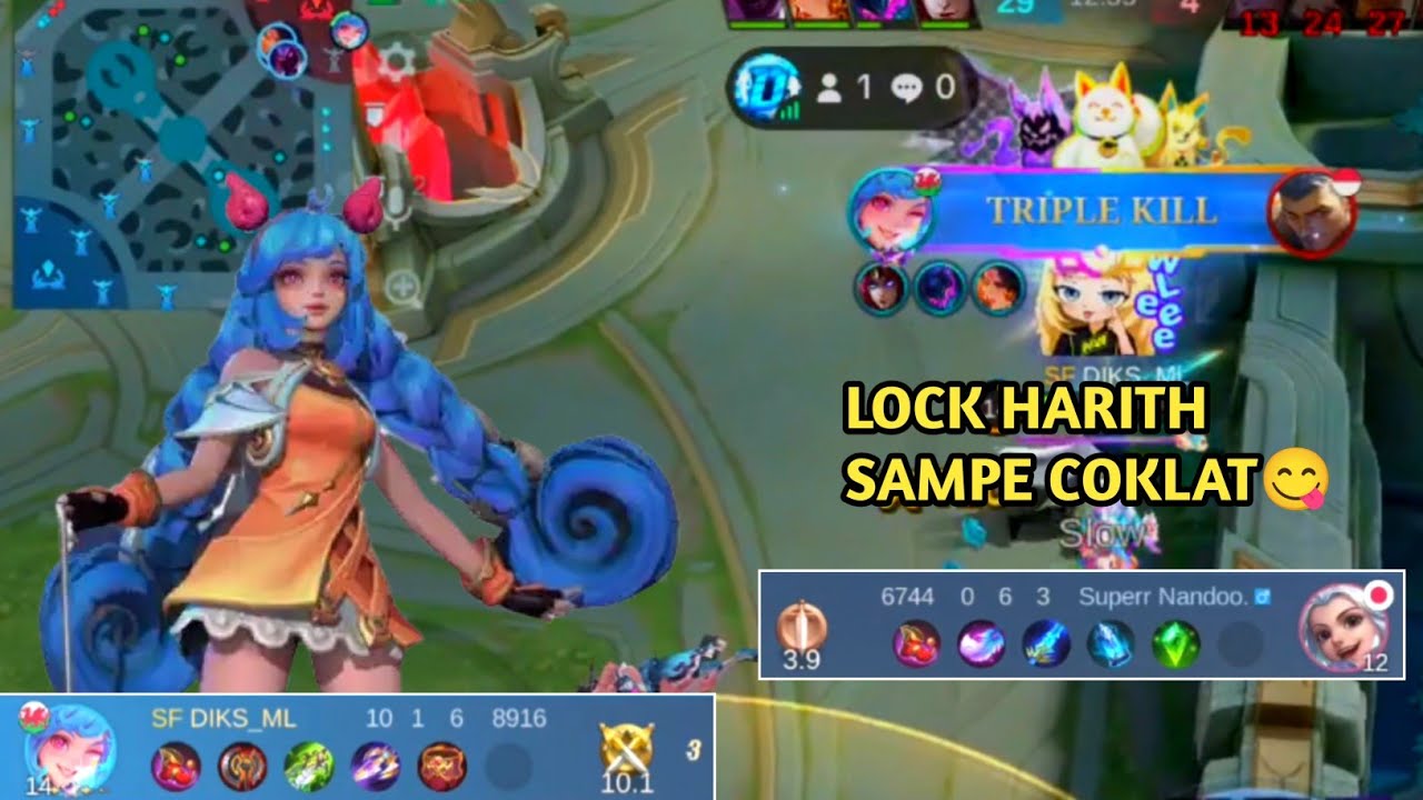 SOLO RANK!!CARA CICI MELAWAN GUINEVERE!!TOP BUILD CICI!!HAVE FUN//ENJOY IN GAME😎