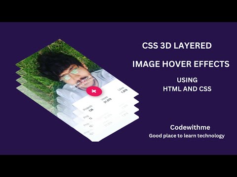 CSS 3d Layered Image Hover Effects   CSS Isometric Design #html #css #html5 #css3 #htmltutorial