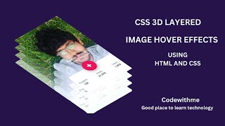 Celebrity CSS 3d Layered Image Hover Effects   CSS Isometric Design #html #css #html5 #css3 #htmltutorial Profile