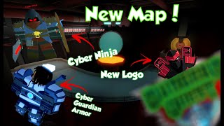 *WARNING* SPOILERS for NEW CYBER MAP LEAKS DUNGEON QUEST UPDATE NEW LOGO AND NEW ARMORS screenshot 4