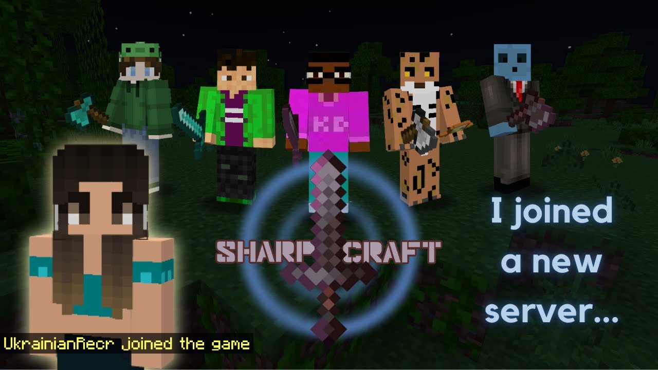 Sharp Craft Owner I joined a new server (Sharpcraft) - YouTube