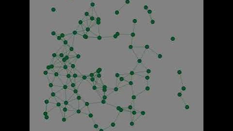 Simulation experiment with the Random Walk mobility model