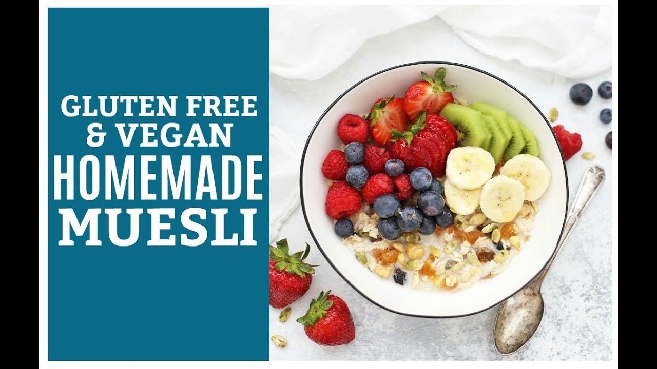 The BEST Homemade Muesli (Gluten Free & Vegan) YouTube