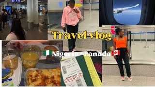 TRAVEL VLOG: TRAVELING FROM NIGERIA TO CANADA ~visiting\/\/Lufthansa airline