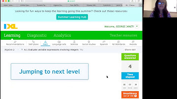 Evaluate variable expressions involving integers