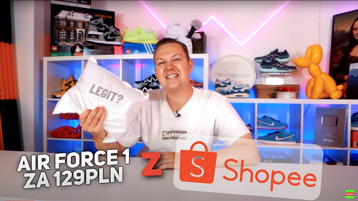 Kupiłem Nike Air Force 1 na shopee... 🤯 i oto co dostałem. Czy shopee sprzedaje PODRÓBKI?!