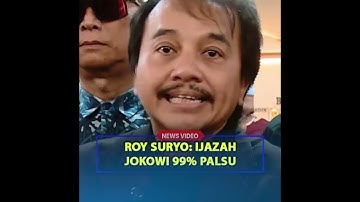 ROY SURYO: Ijazah Jokowi 99 Persen Palsu❓