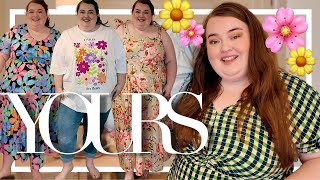 NEW FOR SUMMER YOURS HAUL | plus size fashion try on haul | WEDDING GUEST DRESSES & MORE 2024