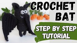 Crochet Bat Step by Step Tutorial