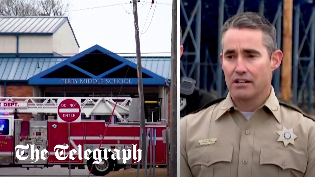 Iowa school shooting: Suspect dead and multiple injured - YouTube