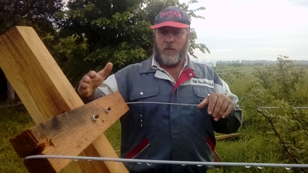 Установка шпалер - YouTube