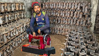 Incredible Factory Manufacturing Process of Powerful Sewing Machines Production