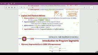 Addressing in Code Segment