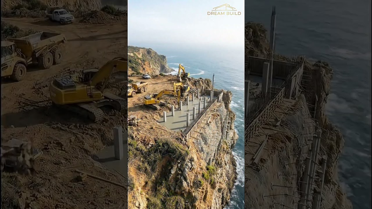 Building a $10,000,000 Luxury House in 40 Seconds #Shorts #design #dreambuild #realestate