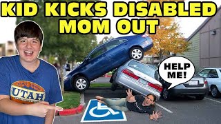 Kid Temper Tantrum Parks In Disabled Mom's Handicap Parking Spot! [Original]