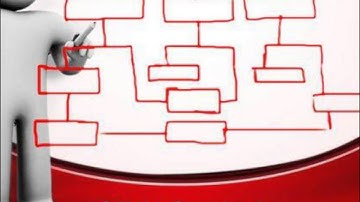 3d man drawing organization chart business powerpoint templates ppt backgrounds for slides 0113