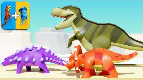 MERGE DINOSAURS MASTER - Walkthrough Gameplay Part 2 (iOS Android)
