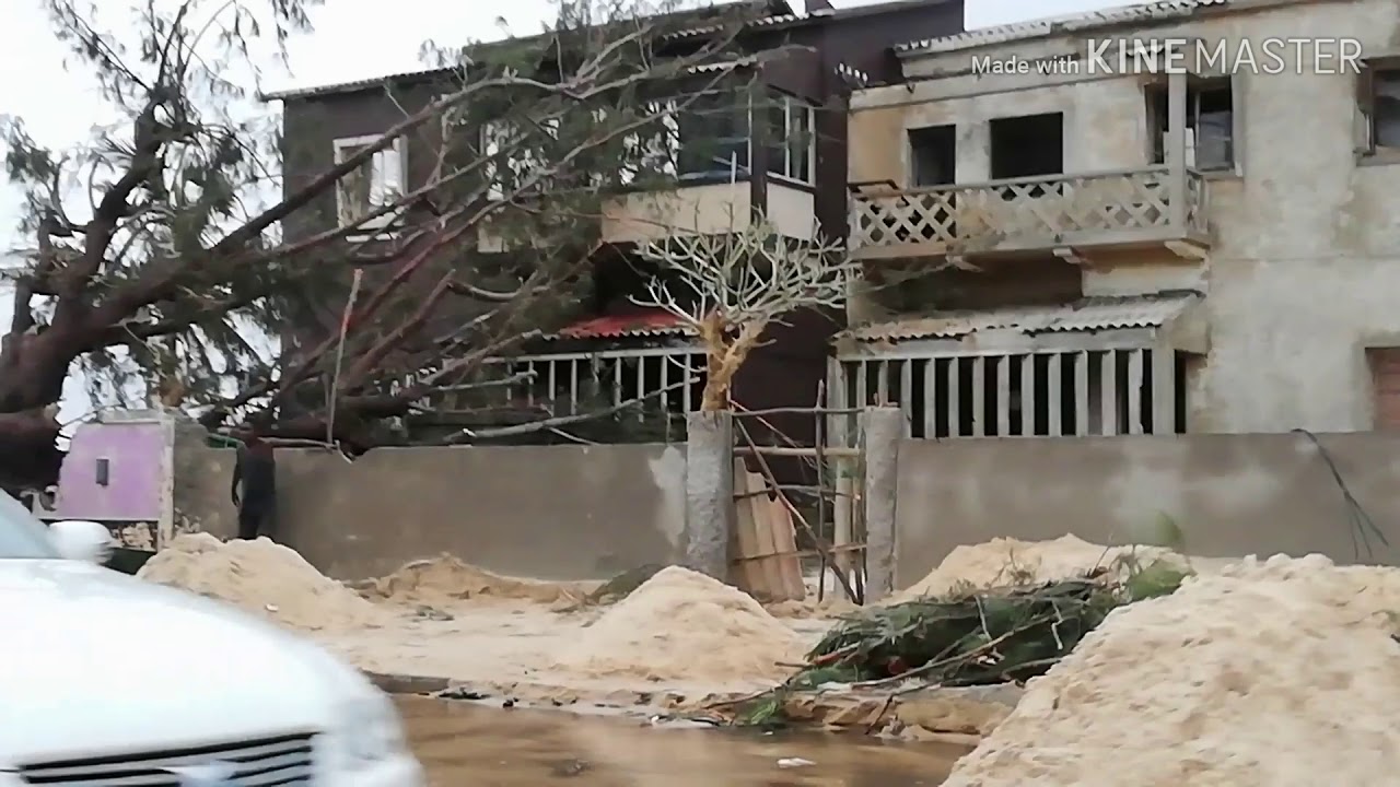 A fúria do Ciclone IDAI