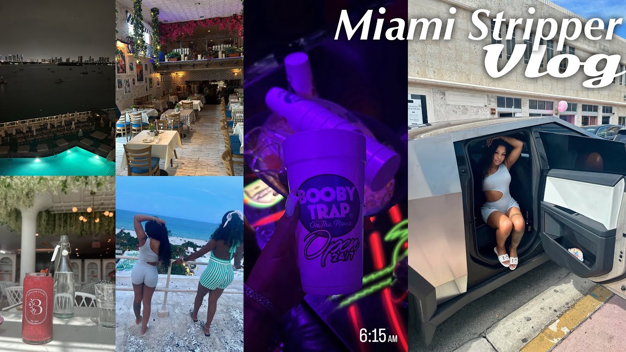 Traveling Exotic Dancer Vlog| Miami, Florida