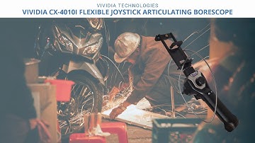 Vividia CX-4010i Joystick Articulation Borescope for iPhone iPad Android 4mm Diameter 1m Long Probe