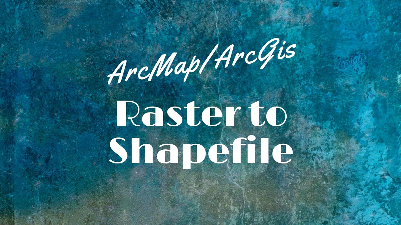 Rater to Polygone: How to convert landuse raster to landuse shapefile ...