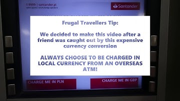 AVOID ATM RIP OFF | Expensive DCC Exchange Fees to Watch Out For!