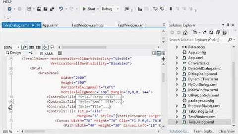 Metro UI or Modern UI Application in WPF using MahApps
