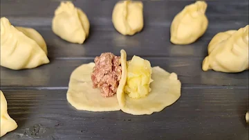Вареники с этой начинкой В ДВА РАЗА ВКУСНЕЕ ☆ Когда муж хочет пельмени, а дети вареники, ГОТОВЛЮ ИХ!
