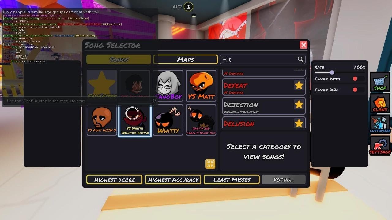 Playing Funky Friday PT 2