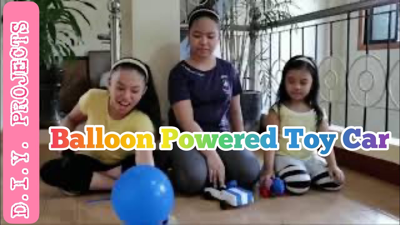 The Science of Balloon Powered Toy Cars | Simple DIY Project for Kids ...