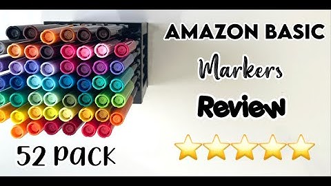 Amazon Basic Marker Review! || Julie