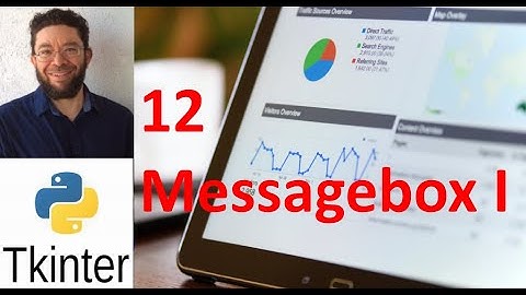 Messagebox I - 12 - TKinter en español Python