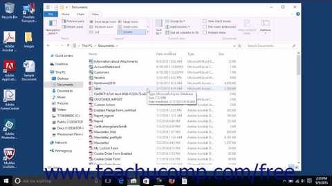 Windows 10 Tutorial Sorting Folder Contents Microsoft Training