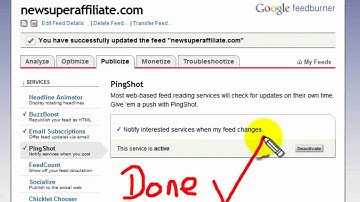 Automatically Ping Your Last Wordpress Blog Post Using Feedburner