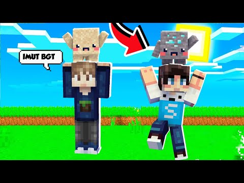 MINECRAFT SURVIVAL TAPI BERSAMA PARA BLOCK IMUT - MINECRAFT BLOCK ANIMAL #1