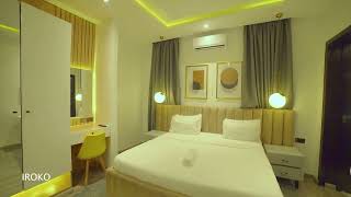 IROKO - Premium 3-Bedroom Penthouse Suite (With a Private Cinema, Balcony & Lake View)