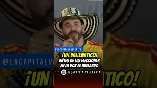 No one saw it coming! Abelardo de la Espriella surprised everyone by singing a vallenato with Vic...