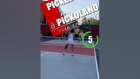 Cuối tuần vui vẻ tại giải đấu Pickeball ở Pickoland!