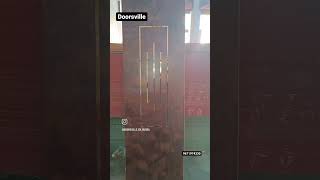 Laminated Door With Gold Ss Inlay