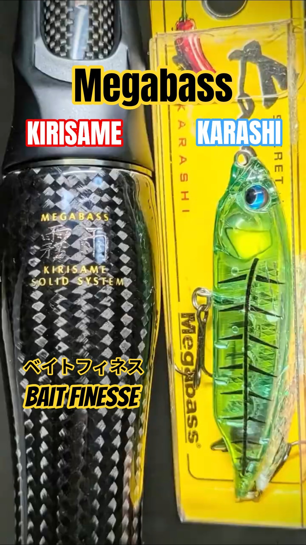 EXTREME】Megabass KIRISAME x KARASHI | This setup is almost