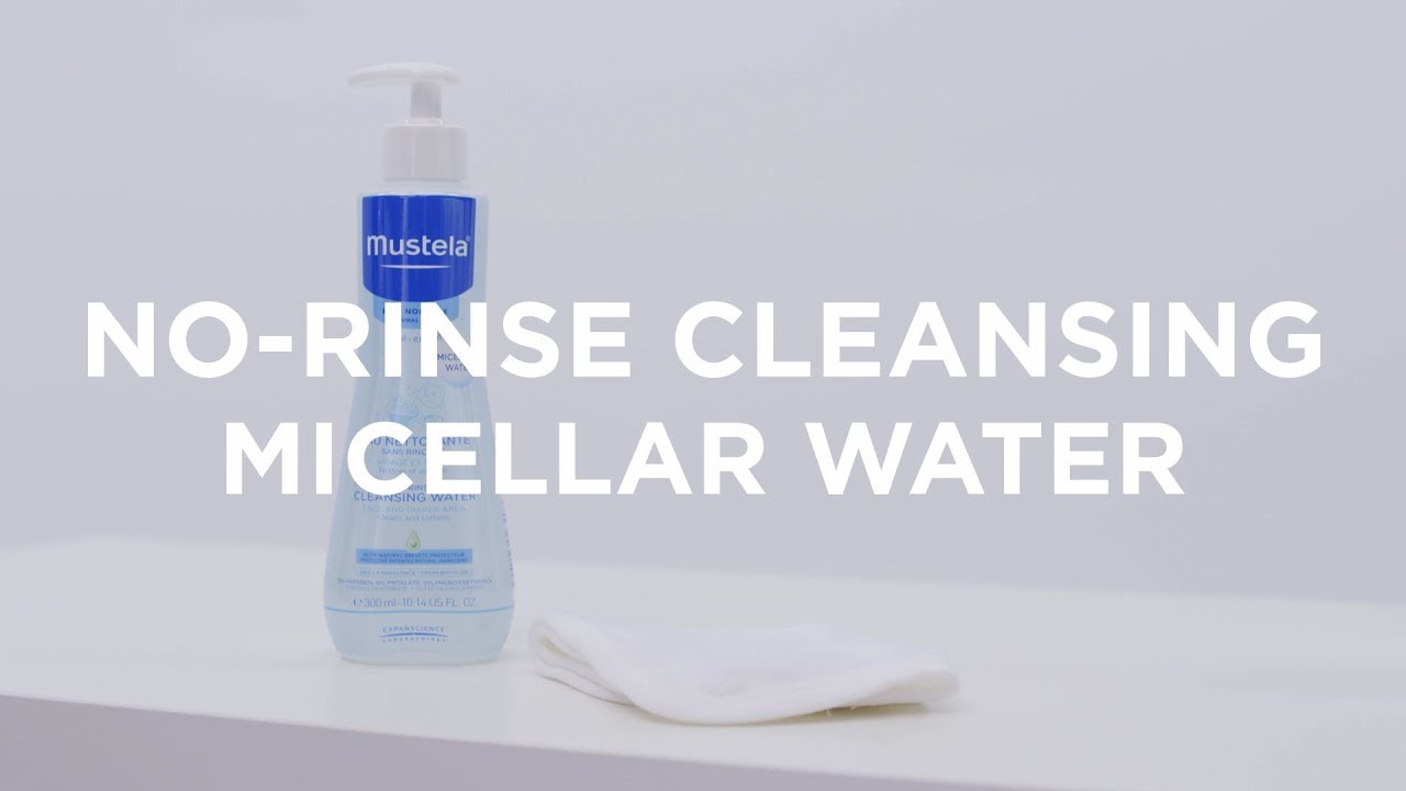 Mustela No Rinse Cleansing Baby Micellar Water - 10.14 Fl Oz : Target