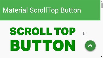 Material-Scrolltop-Master | Scroll To Top Button with HTML, CSS & JavaScript Bangla