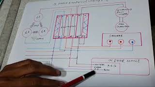 Three phase air conditioner wiring diagram